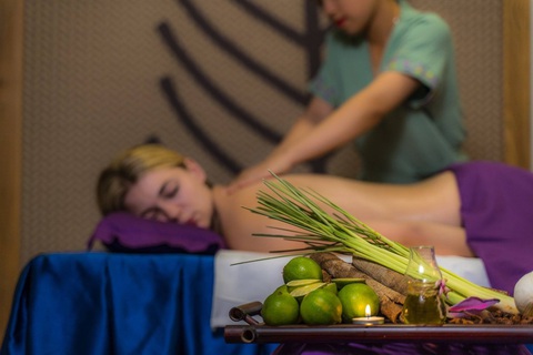 Khu nghỉ dưỡng L'Azure xanh mát nơi Đảo Ngọc- Ảnh 5. Khu spa thu hút nhiều du khách đến thư giãn - Ảnh: T.G