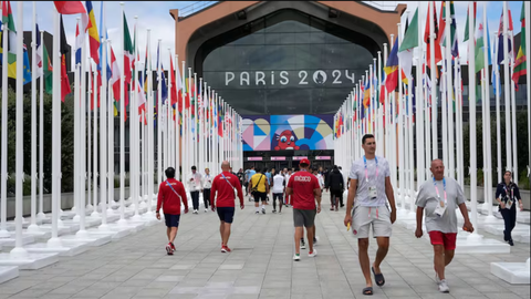 Đạo chích hoành hành làng vận động viên Olympic 2024- Ảnh 1. Nhiều vụ trộm đã xảy ra trong làng VĐV Olympic 2024