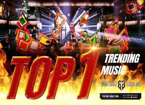 'Đỉnh nóc, kịch trần' tiết mục Trống cơm lên top 1 trending- Ảnh 1. Chiều ngày 1-8, tiết mục Trống cơm leo thẳng top 1 trending