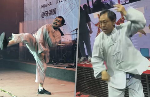 Cao thủ kung fu 'hết thời' phải đi diễn ở quán bar- Ảnh 1. Cao thủ kung fu 'hết thời' phải đi diễn ở quán bar- Ảnh 1.
