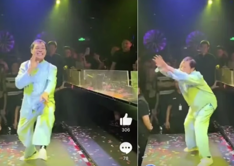 Cao thủ kung fu 'hết thời' phải đi diễn ở quán bar- Ảnh 2. Phần lớn netizen chỉ muốn chế giễu Ma Baoguo thay vì thưởng thức võ thuật.