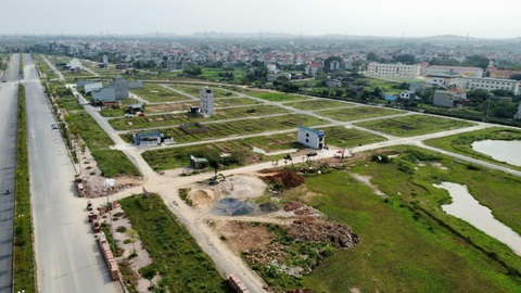 7.000 hồ sơ đấu giá 68 lô đất huyện vùng ven Hà Nội, giá trúng cao bất ngờ- Ảnh 2. Dù được đấu giá cả trăm triệu đồng/m2, nhưng nhiều lô đất ở các huyện vùng ven Hà Nội sau đấu giá nhiều năm vẫn để không - Ảnh: B.NGỌC