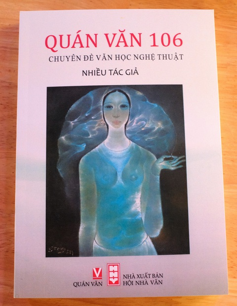 Tập san văn học nghệ thuật Quán văn số 106 - Ảnh: THƯỢNG KHẢI Tôi đọc mà rơi nước mắt, vì má tôi cũng đau khổ và oan khuất như má của cô- Ảnh 3.