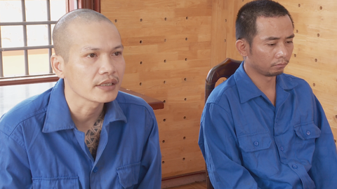 Hai kẻ mua bán người bị công an Đắk Lắk bắt - Ảnh: SỸ ĐỨC 2 nghi phạm mua bán người bị Công an Đắk Lắk bắt - Ảnh: SỸ ĐỨC