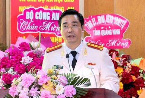 Thiếu tướng Đinh Văn Nơi làm cục trưởng Cục An ninh chính trị nội bộ- Ảnh 3. Đại tá Trần Văn Phúc, tân giám đốc Công an tỉnh Quảng Ninh - Ảnh: Trung tâm truyền thông Quảng Ninh