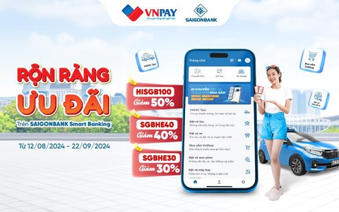 Tiết kiệm khi di chuyển, mua sắm, giải trí trên SAIGONBANK Smart Banking- Ảnh 1. Tiết kiệm khi di chuyển, mua sắm, giải trí trên SAIGONBANK Smart Banking- Ảnh 1.