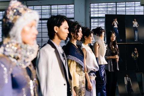 Bộ sưu tập của sinh viên Trường đại học Kiến trúc TP.HCM - Ảnh: FINN TEAM Vietnam Next-Gen Fashion: Sân chơi mới cho các tài năng thiết kế thời trang trẻ- Ảnh 7.