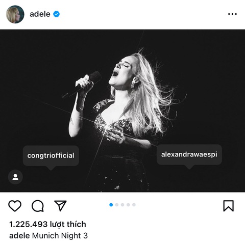 Adele 'Họa mi nước Anh' Adele diện đầm của Công Trí diễn trong hai đêm concert Munich- Ảnh 4.