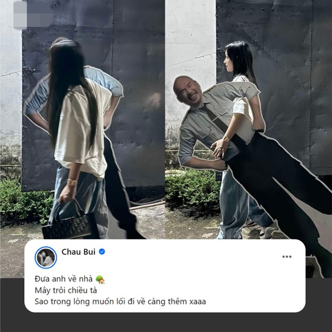Cách Châu Bùi 'ship' trả Tiến Luật cho Thu Trang- Ảnh 4. Châu Bùi đăng video ngầm ý