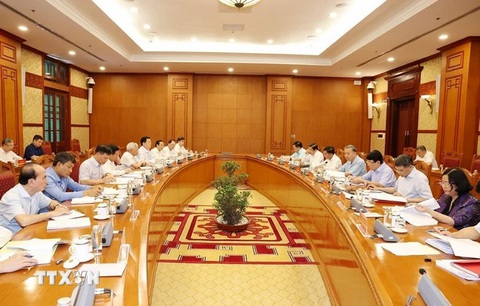 Tổng Bí thư, Chủ tịch nước Tô Lâm: Kỷ nguyên vươn mình của dân tộc Việt Nam- Ảnh 3. Quang cảnh phiên họp - Ảnh: TTXVN