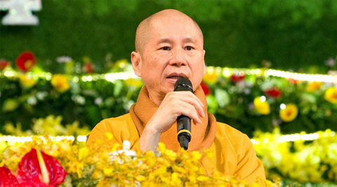 Bộ Nội vụ thông tin việc kỷ luật thượng tọa Thích Chân Quang và đại đức Thích Nhuận Đức- Ảnh 1. Thượng tọa Thích Chân Quang - Ảnh: Tư liệu