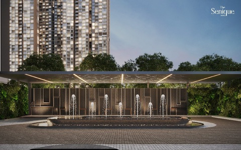 CapitaLand Development cung cấp hơn 2.100 căn hộ cao cấp phía đông Hà Nội- Ảnh 3. Phối cảnh sảnh đón của dự án The Senique Hanoi