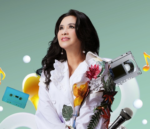 Ca sĩ Thanh Lam hiếm hoi làm thí sinh trong game show ca nhạc - Ảnh: BTC Thanh Lam, Thu Minh, Hoàng Hải tham gia Bài hát của chúng ta, khán giả lập tức đề xuất bài hát- Ảnh 3.