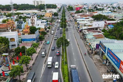 Hình ảnh các tuyến đường tại TP.HCM sẽ được đặt tên Đỗ Mười, Lê Khả Phiêu, Lê Đức Anh, Phan Văn Khải- Ảnh 5. Quốc lộ 22 có 2 đoạn được đề xuất đổi và đặt tên Lê Quang Đạo cho đoạn 1 từ quốc lộ 1 đến cầu An Hạ (huyện Hóc Môn, quận 12) dài 10km. Ông Lê Quang Đạo (1921-1999) là Chủ tịch Quốc hội kiêm Phó chủ tịch Hội đồng Nhà nước Việt Nam từ năm 1987 đến 1992 - Ảnh: PHƯƠNG NHI