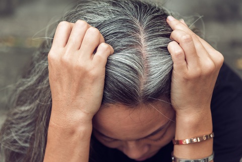 Căng thẳng có khiến tóc bạc đi?- Ảnh 1. Đối với hầu hết mọi người, yếu tố di truyền là nguyên nhân chính dẫn đến việc bạc tóc - Ảnh: Discover Magazine