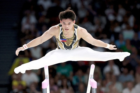 Olympic: Vì sao Philippines luôn sản sinh ngôi sao?- Ảnh 1. Yulo - ngôi sao đẳng cấp thế giới của Philippines - Ảnh: Reuters