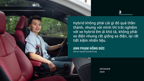Có Lexus vẫn mua Toyota Corolla Cross, chủ xe chia sẻ lý do: 'Êm như xe điện'- Ảnh 3. Có Lexus vẫn mua Toyota Corolla Cross, chủ xe chia sẻ lý do: 'Êm như xe điện'- Ảnh 3.