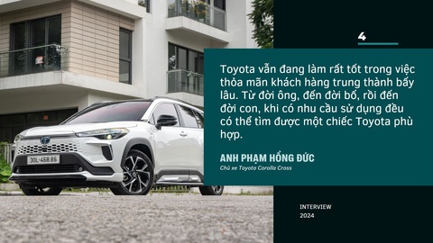 Có Lexus vẫn mua Toyota Corolla Cross, chủ xe chia sẻ lý do: 'Êm như xe điện'- Ảnh 14. Có Lexus vẫn mua Toyota Corolla Cross, chủ xe chia sẻ lý do: 'Êm như xe điện'- Ảnh 14.