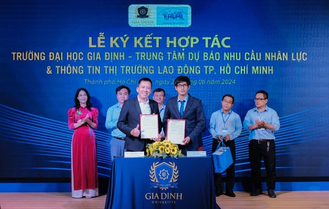 Đại học Gia Định ngày càng khẳng định chất lượng đào tạo- Ảnh 6. GDU thường xuyên ký kết với nhiều đơn vị, doanh nghiệp trong đa dạng lĩnh vực - Ảnh: Xuân Trường