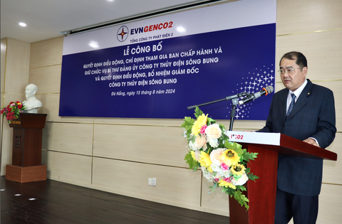 Công bố quyết định bổ nhiệm giám đốc Thủy điện Sông Bung- Ảnh 2. Công bố quyết định bổ nhiệm giám đốc Thủy điện Sông Bung- Ảnh 2.