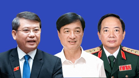 Các ông Lê Minh Trí, Nguyễn Duy Ngọc, Trịnh Văn Quyết - Ảnh ghép HOÀNG GIÁM Bầu bổ sung các ông Nguyễn Duy Ngọc, Trịnh Văn Quyết, Lê Minh Trí vào Ban Bí thư- Ảnh 1.