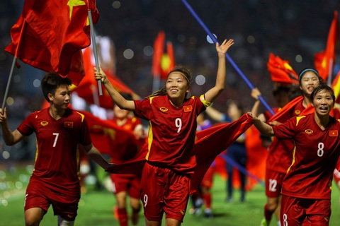 Giành HCV Olympic 2024, tuyển nữ Mỹ trở lại số 1 thế giới- Ảnh 2. Tuyển nữ Việt Nam vẫn duy trì vị trí số 1 Đông Nam Á - Ảnh: VFF