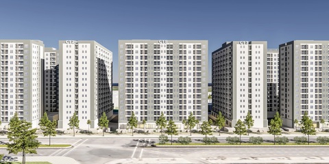 Công khai dự án, giá cả, tiêu chuẩn mua nhà ở xã hội để tránh trục lợi- Ảnh 1. Phối cảnh dự án nhà ở xã hội Tràng Duệ, TP Hải Phòng đang được đầu tư - Ảnh: N.M.
