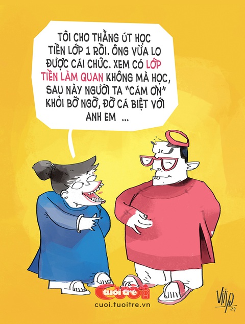 Quan cũng phải bắt chước học sinh lớp 1 cho khỏi bỡ ngỡ- Ảnh 1. Quan cũng phải bắt chước học sinh lớp 1 cho khỏi bỡ ngỡ - Ảnh 1.