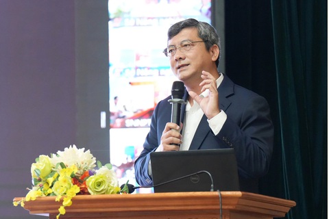 Vay tiền để phát thải carbon thấp, làm không đúng sẽ lỗ- Ảnh 1. TS Trần Minh Hải - phó hiệu trưởng Trường Chính sách công và phát triển nông nghiệp - Ảnh: N.BÌNH