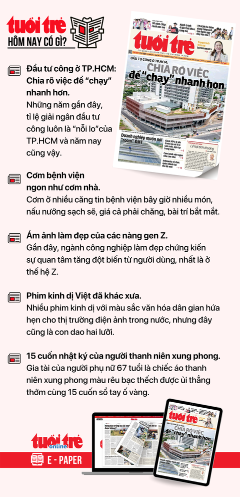 Tin tức sáng 17-8: Một doanh nghiệp kinh doanh vàng bị phạt nặng vì báo cáo sai sự thật- Ảnh 7. Tin tức chính trên Tuổi Trẻ nhật báo hôm nay 17-8. Để đọc Tuổi Trẻ báo in phiên bản E-paper, mời bạn đăng ký Tuổi Trẻ Sao TẠI ĐÂY