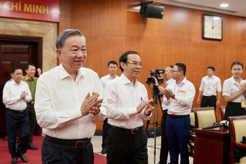 Tổng Bí thư, Chủ tịch nước Tô Lâm làm việc với Thành ủy TP.HCM- Ảnh 6. Tổng Bí thư, Chủ tịch nước Tô Lâm làm việc với Thành ủy TP.HCM - Ảnh 8.
