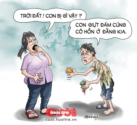Giựt cô hồn có gì vui?- Ảnh 2. Giựt cô hồn có gì vui? - Ảnh 2.