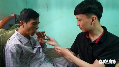 Nam sinh Quảng Trị trúng tuyển Bách khoa Đà Nẵng dù mang khối u mạch máu trong não- Ảnh 1. Nam sinh Quảng Trị trúng tuyển Bách khoa Đà Nẵng dù mang khối u mạch máu trong não - Ảnh 1.