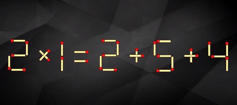 Thử tài IQ: Di chuyển hai que diêm để 9-4=6 thành phép tính đúng - Ảnh 3.