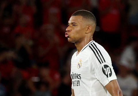 Mbappe tịt ngòi, Real Madrid bị cầm hòa ngày ra quân La Liga- Ảnh 1. Mbappe tịt ngòi, Real Madrid bị cầm hòa ngày ra quân La Liga- Ảnh 1.