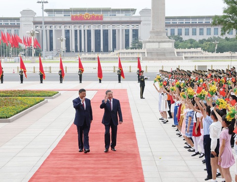 Trung Quốc dành nghi thức cao nhất đón Tổng Bí thư, Chủ tịch nước Tô Lâm - Ảnh 5.