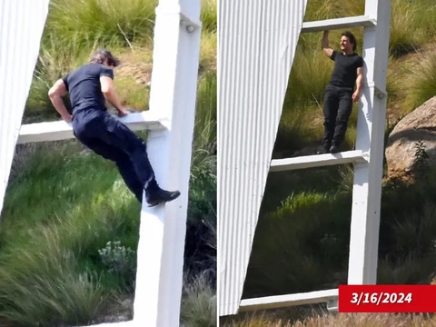 Tom Cruise trèo lên bảng hiệu Hollywood vào tháng 3 - Ảnh: TMZ Tin tức giải trí 2-8: Chanyeol (EXO) sắp đến Việt Nam tổ chức concert- Ảnh 3.