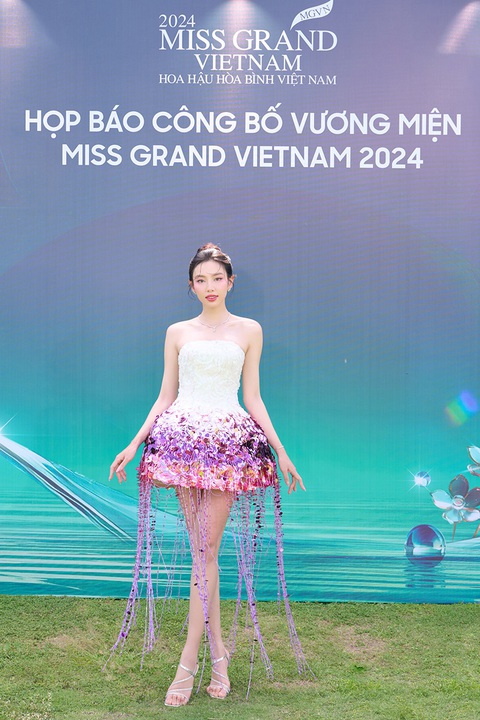 Mỹ nhân đua nhau khoe sắc trên thảm đỏ công bố vương miện Miss Grand Vietnam 2024- Ảnh 2. Mỹ nhân đua nhau khoe sắc trên thảm đỏ công bố vương miện Miss Grand Vietnam 2024- Ảnh 2.