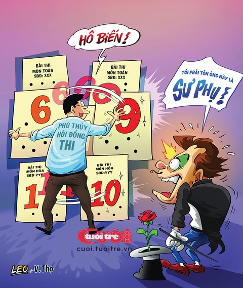 Điểm thi vào lớp 10 'nhảy múa' bất thường- Ảnh 1. Điểm thi vào lớp 10 'nhảy múa' bất thường- Ảnh 1.
