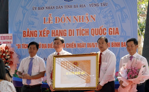 Địa điểm trận chiến ở xã Bình Ba 55 năm trước thành di tích quốc gia- Ảnh 1. Địa điểm trận chiến ở xã Bình Ba 55 năm trước thành di tích quốc gia- Ảnh 1.