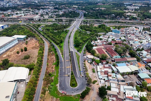 Toàn cảnh các nút giao vành đai 3 TP.HCM kết nối ở phía đông thành phố- Ảnh 10. Toàn cảnh các nút giao vành đai 3 TP.HCM kết nối ở phía đông thành phố - Ảnh 10.