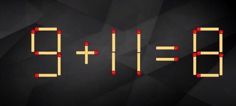 Thử tài IQ: Di chuyển một que diêm để 3+18=7 thành phép tính đúng - Ảnh 3.
