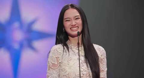 'Trò cưng' Võ Hoàng Yến đánh bại loạt đối thủ mạnh tại Miss Universe Vietnam - Ảnh 1.