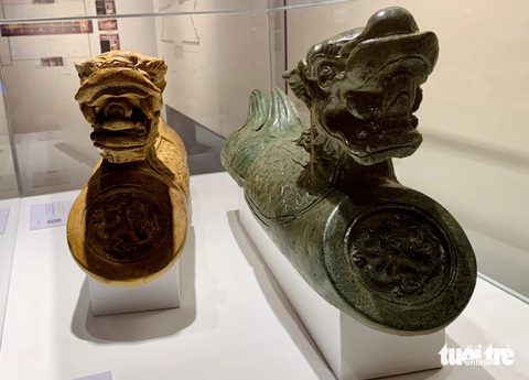 Ngắm bảo vật quốc gia trống đồng Cổ Loa, bát sứ hình rồng ở Những ngày Hà Nội tại TP.HCM - Ảnh 6. Ngắm bảo vật quốc gia trống đồng Cổ Loa, bát sứ hình rồng ở Những ngày Hà Nội tại TP.HCM - Ảnh 7.