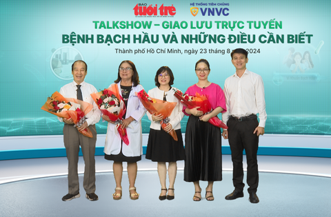 Chiều nay giao lưu trực tuyến: Bệnh bạch hầu tái xuất, làm gì để phòng bệnh? - Ảnh 2. Chiều nay giao lưu trực tuyến: Bệnh bạch hầu tái xuất, làm gì để phòng bệnh? - Ảnh 2.
