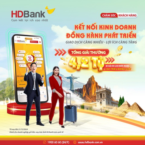 Cơ hội du lịch khám phá thế giới cùng HDBank - Ảnh 2.