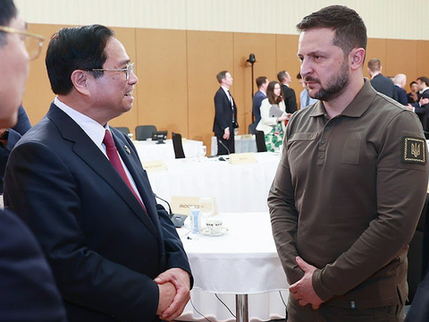 Lãnh đạo Việt Nam gửi điện chúc mừng Ngày Độc lập Ukraine - Ảnh 1. Lãnh đạo Việt Nam gửi điện chúc mừng Ngày Độc lập Ukraine - Ảnh 1.