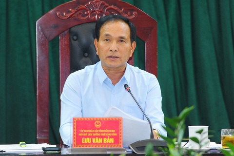 Ông Lưu Văn Bản được giao quyền chủ tịch UBND tỉnh Hải Dương - Ảnh 1.