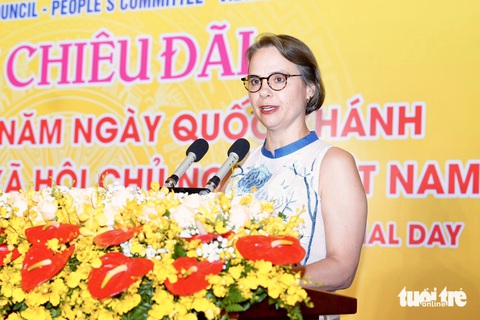 TP.HCM tổ chức tiệc chiêu đãi mừng 79 năm Quốc khánh 2-9 - Ảnh 4. TP.HCM tổ chức tiệc chiêu đãi mừng 79 năm Quốc khánh 2-9 - Ảnh 4.