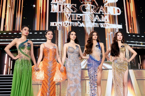 Top 5 chung cuộc Miss Grand Vietnam 2024 Người đẹp Quảng Nam Võ Lê Quế Anh đăng quang Miss Grand Vietnam 2024- Ảnh 2.